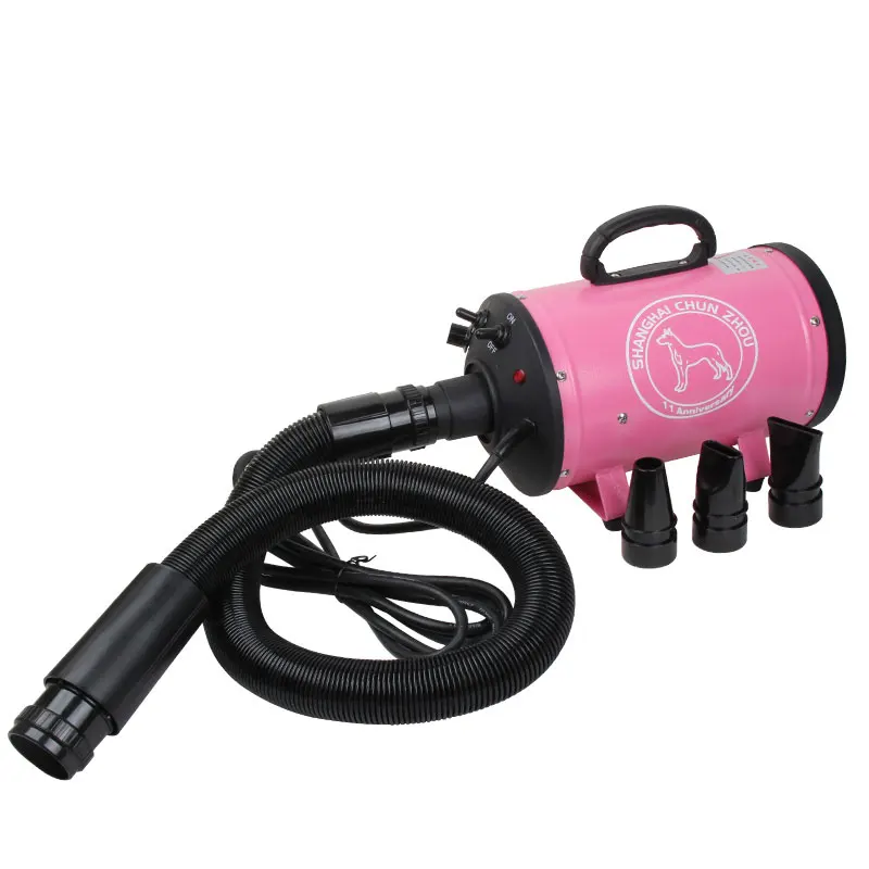 Imagem -02 - Compressor Elétrico Secador de Cabelo Pet Cão e Gato Grooming Blower Secador de Vento Quente para Cão Pequeno Médio Grande