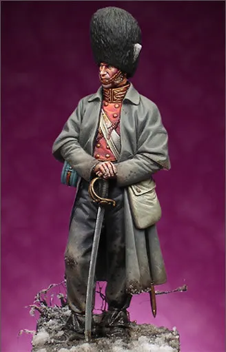 Kit résine de cavalerie de grenadiers britanniques, guerres napoléoniennes, 54mm