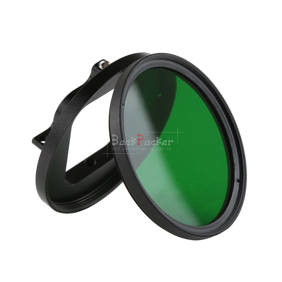 Mini Camcorder Camera Lens Filter Adapter Red/Orange/Yellow/Green/ND2 4 8 16 52mm for Gopro Hero 5 Black