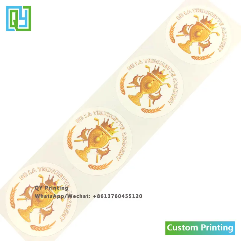 1000Pcs 35X35Mm Gratis Verzending Bedrukt Logo Merknaam Icoon Sticker Telefoon Verpakking Labels Verzending Waarschuwing seal Stickers