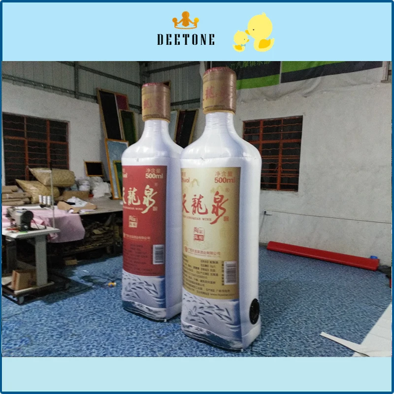 Giant inflatable liquor bottle, Advertising decoration inflatable liquor bottle inflatable toy