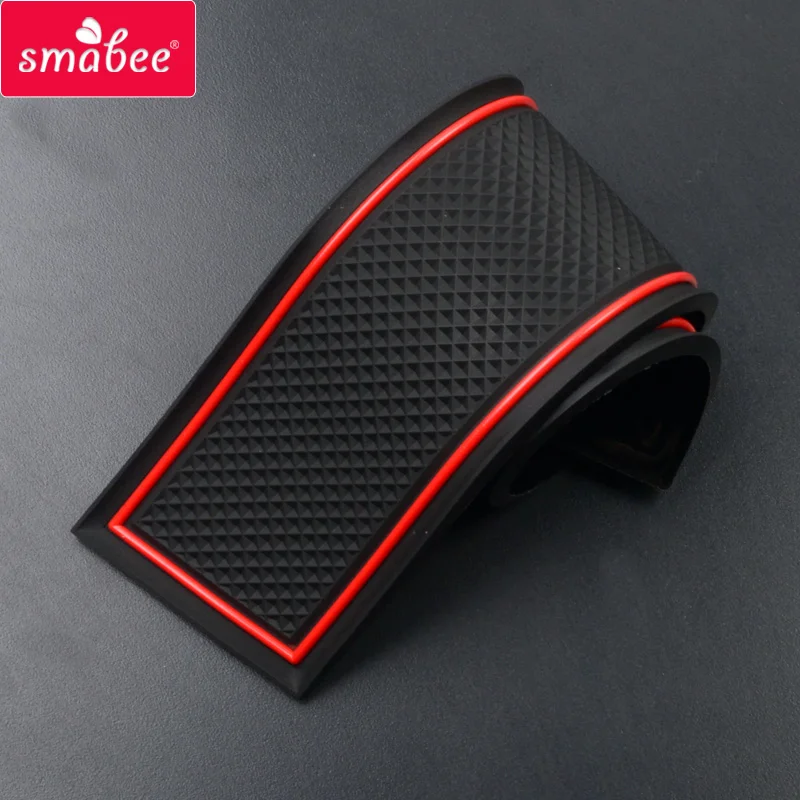 smabee Gate slot pad for Mitsubishi DELICA D:5 d5 Door Cup Pad Non-slip Mats Interior Accessories Rubber Coaster