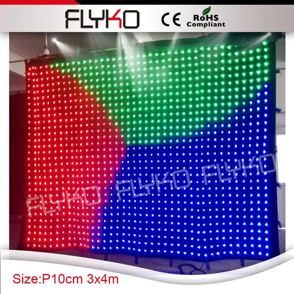 

Free Shipping high brightness xxx sexy video led curtain lighting led video curtain