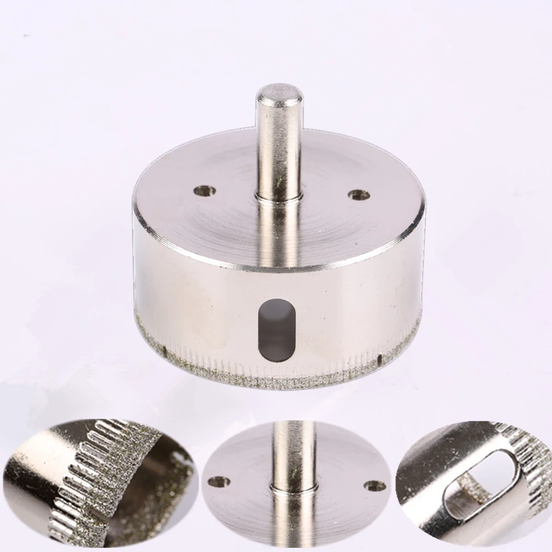 52mm Diamond Electroplated Glass Drilling Bit Hole Saw use for cutting ceramic, glass, tile, porcelain