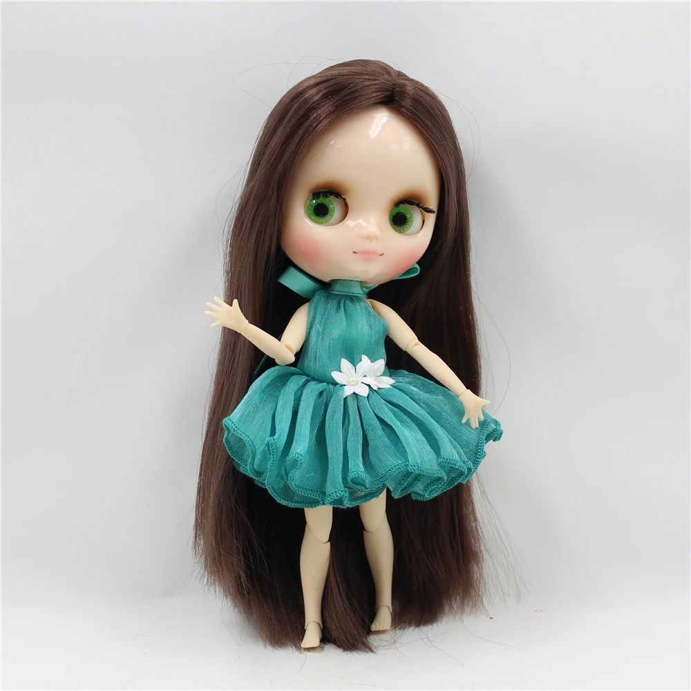 Middie blyth boneca derss colorida apenas para o meio de 20cm renda elegante fofa