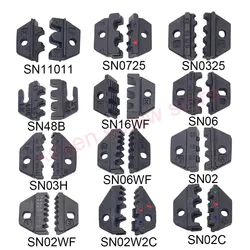 1 pcs crimper Die Sets For non-insulated open plug-type connector 0.14-16mm2 26-5AWG just suit SN28b die set crimping