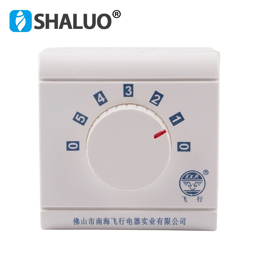 

Five speed adjustment Fan speed controller CBB61 3.8+1.2uf*3 +-5% 300V.AC 50/60Hz 200W