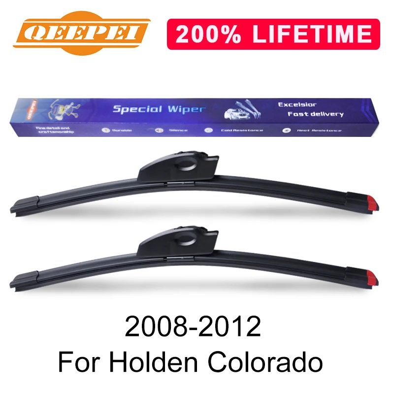 

QEEPEI Replace Wiper Blade For Holden Colorado 2008-2012 Silicone Rubber Windshield Windscreen Wiper Auto Car Accessories