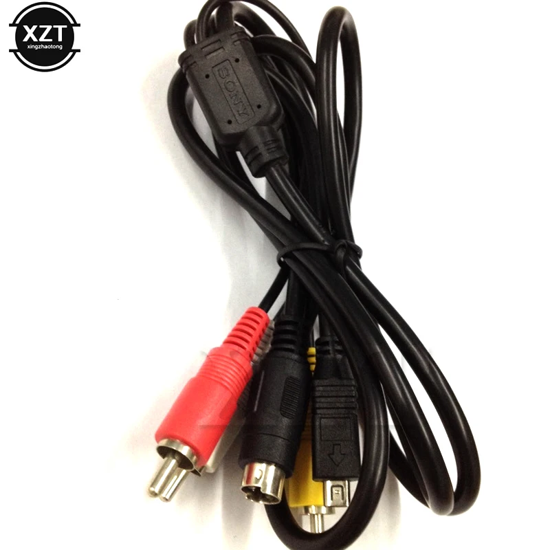 AV Cable for Sony Handycam Camcorder Digital Camera VMC-15FS A/V Cable Lead 10-Pin DVI DV Connector to 3 RCA S-Video hot sale