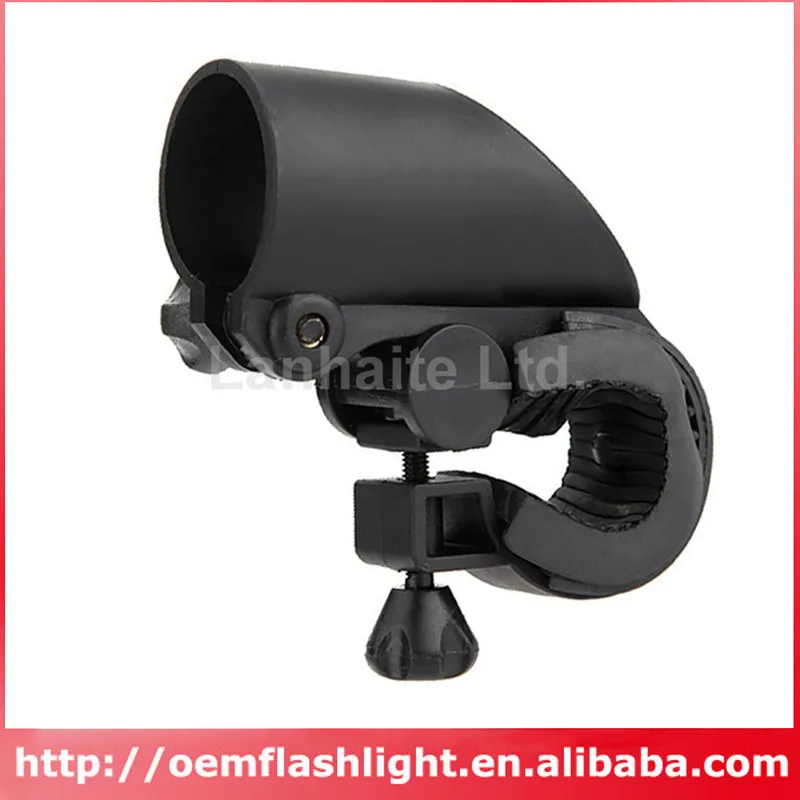 Support d'éclairage de vélo noir, 1 pièce, KBL-C6530