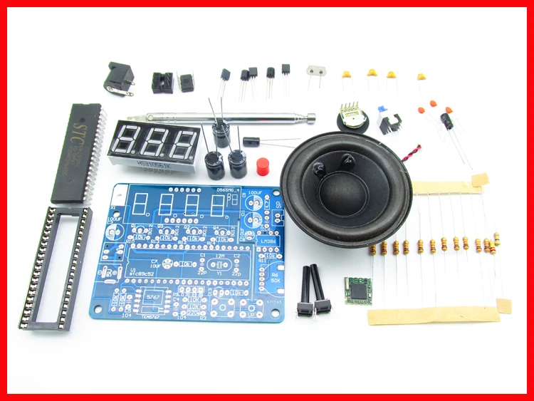 Electronic DIY Radio kit FM radio  Mini Digital Radio diy kit