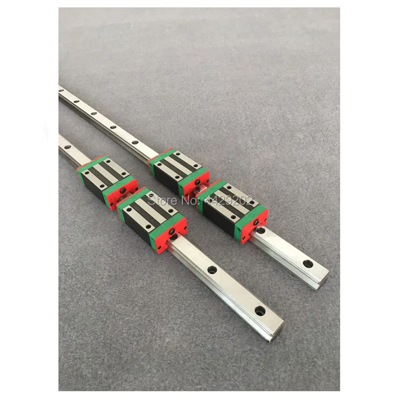 RU Delivery 3sets Square Linear guide sets L-400/700/1000mm & 3pcs Ballscrew 1605-400/700/1000mm with Nut & 3set BK/B12 & Coupli