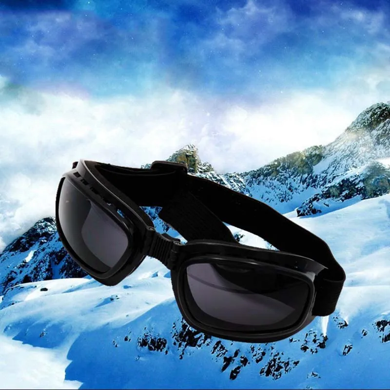 New Arrivals Men Women Pocket Folding Windproof Ski Goggles Outdoor Sports Cycling Snowboard Glasses Eyewear Accessories