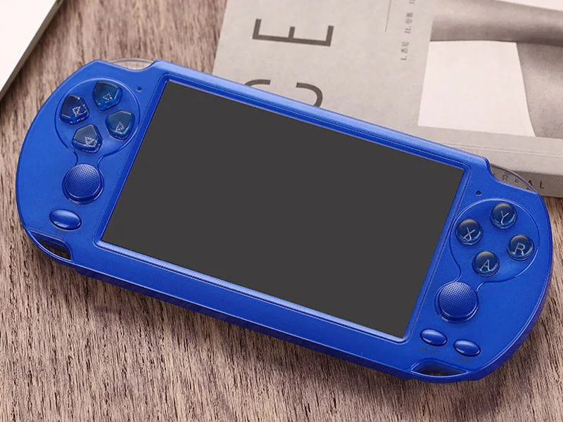 X9-S 5.1 นิ้วหน้าจอHDคอนโซลเกมมือถือ 8GBสนับสนุนทีวี 32bit 1000 เกมคลาสสิกMP4 มัลติมีเดียกล้องวิดีโอเกม