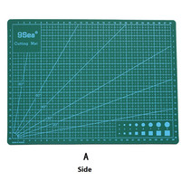 A3 45x30cm Green Grid Double-Sided Self-Healing PVC Cutting Mat Mouse Pad Rubber Stamp Crafts Carving Pad Artist Engraving Board