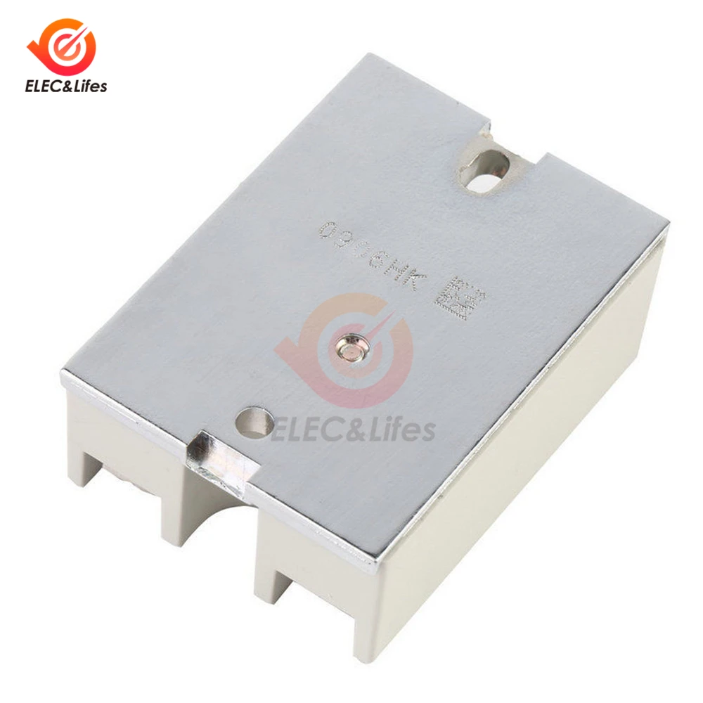 Solid State Relay SSR-10DA/25DA/40DA/50DA/60DA/75DA DC control 3-32V TO 24-380V AC SSR Single phase Solid state relay 25/40/60A