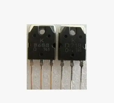 2pair 2SD718  2SB688 Transistor (2 x D718 + 2 x B688) Best quality