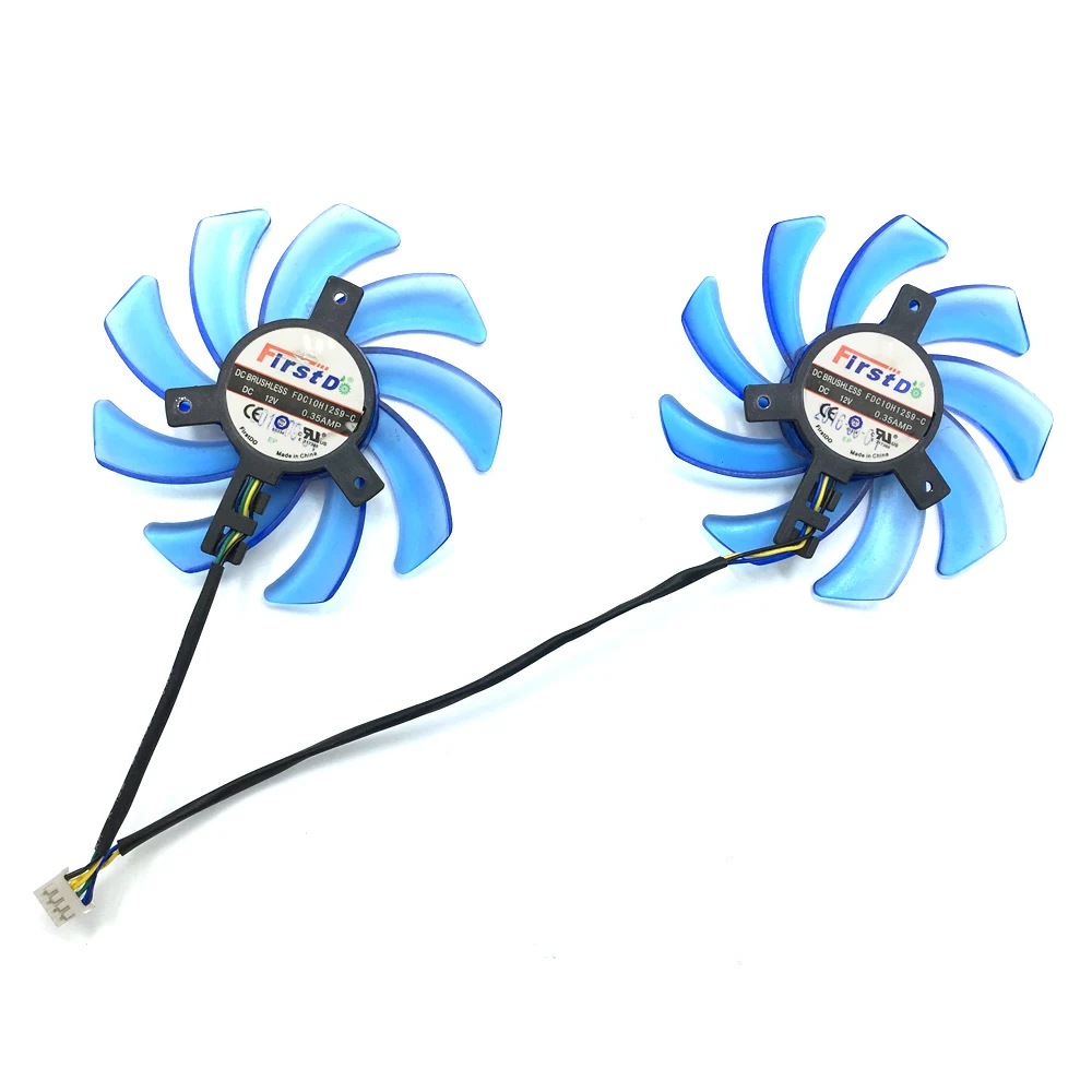 Ventilateur de carte vidéo pour son processeur RX470, 85mm, 4 broches, Original, pour RX 470 Turbo, 4 go, RX 470 OC, 4 go, RX474, RX570