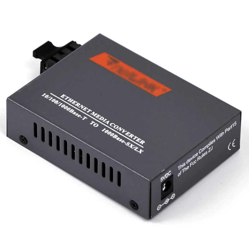 

1000Base-SX/LX Netlink HTB-GM-03 SC Fiber Optical media converter Multimode Double Optic RJ45 2KM Fiber Transceiver