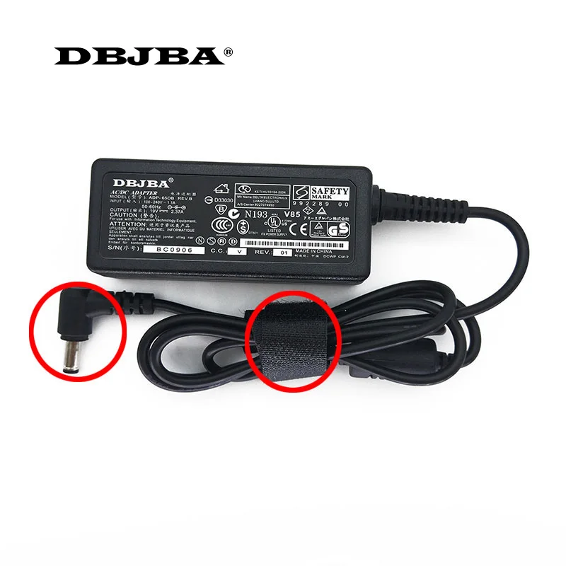 19V 2.37A AC Adapter Charger for Toshiba PA5177U-1ACA G71C000GZ1TE PA5177E-1AC3 G71C000H0110 A045R014L C55-c5240 Power Supply