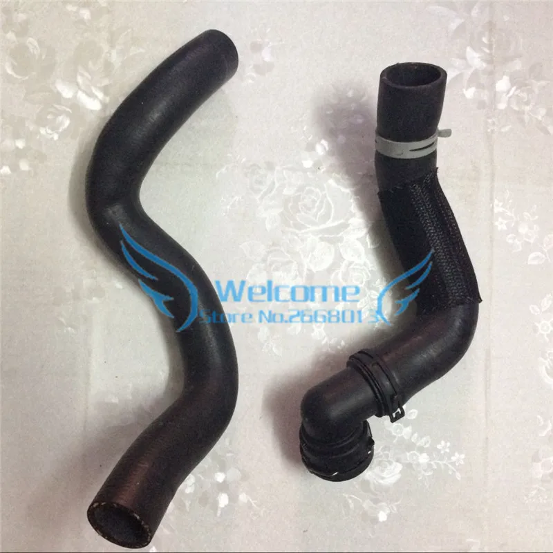 (2 pz/set) tubo di ingresso e uscita del liquido di raffreddamento originale tubi del tubo flessibile del radiatore tubo dell\'acqua per Chevrolet
