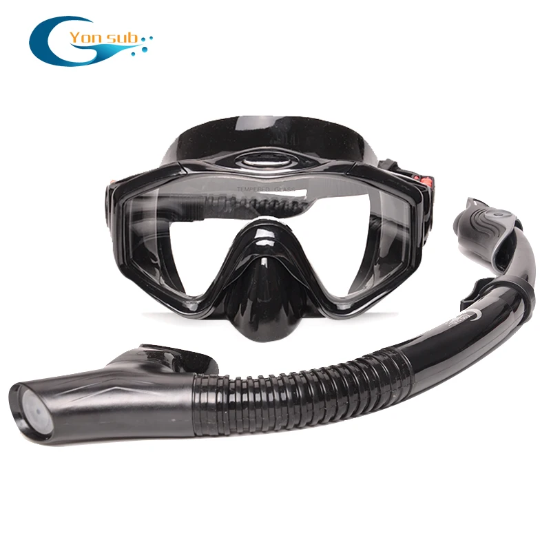 Professional Scuba Adult Diving Equipment With Mask Snorkel Adjustable Fins Set Snorkeling Gear For Underwater Hunting Swimming