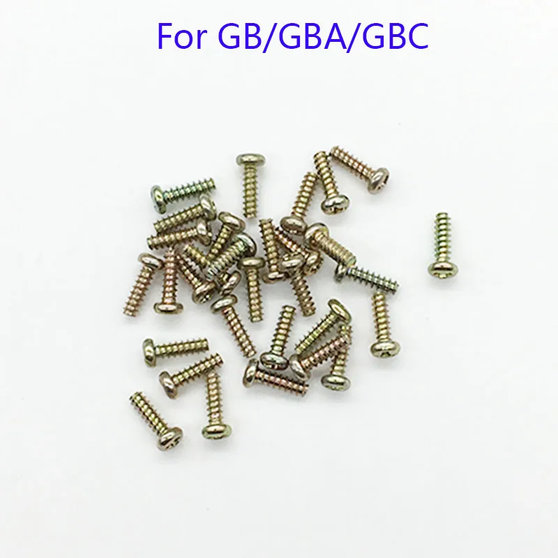 20 قطعة استبدال ل Gameboy Y ثلاثي الجناح المسمار ل GB GBA GBC لعبة وحدة قذيفة حالة مثلث مسامير