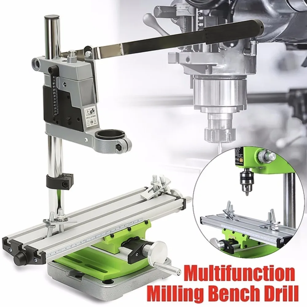 

Mini 2 Axis Multifunctional Working Table Mini Precision Multi Function Table Milling Machine Bench Drill Vise