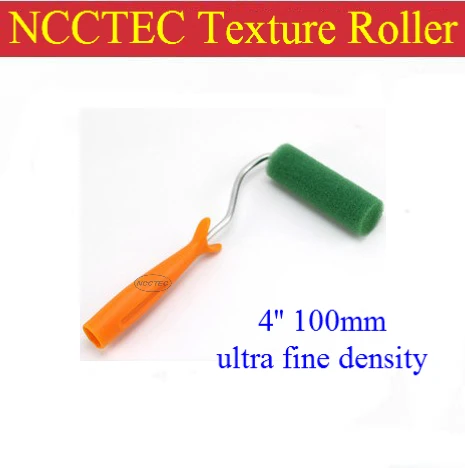 

4'' Texture Roller for Epoxy wrinkles non-slip floor projects (ultrafine density) FREE shipping | 100mm sponge paint roller