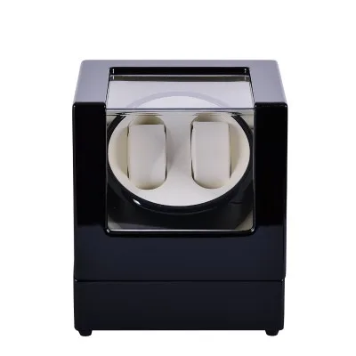 Black Wood Watch Winders New Design Automatic Self Watch Winder For Mechanical Watches Fashion Watch Storage Organizer Holder