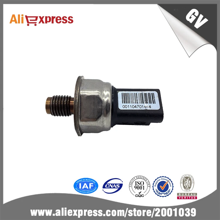 6PH1001.1 Fuel Injection Pressure Sensor For Citroen Jumpy Peugeot Partner Tepee 1.6 Hdi JTD 9655465480 6PH1001