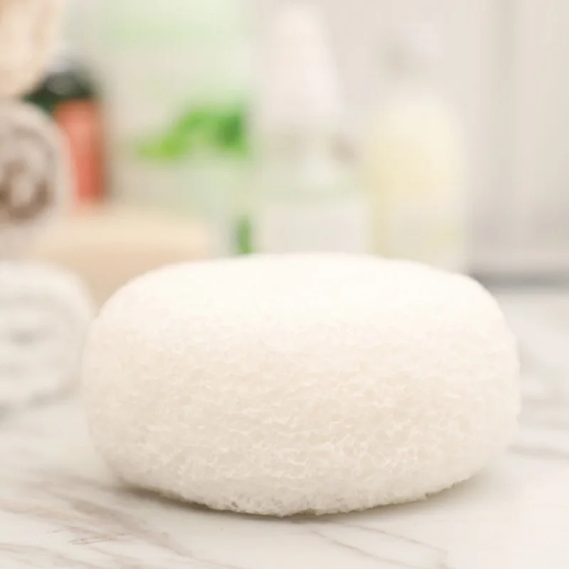 Sponge bath ball adult bathing back deep cleansing skin exfoliating clean cotton ball