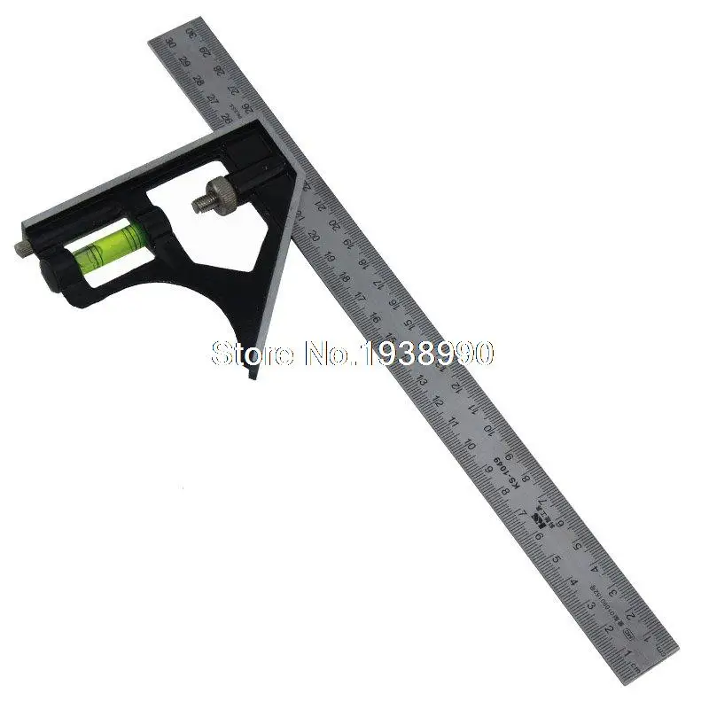 

305mm Combination Square Scriber Level Measuring Tool