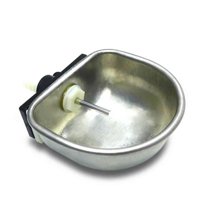 

20 pcs Rabbit Automatic Drinker Water Feeder Fix Bowl Stainless Steel T Joint Equipment Rabbit Breeding
