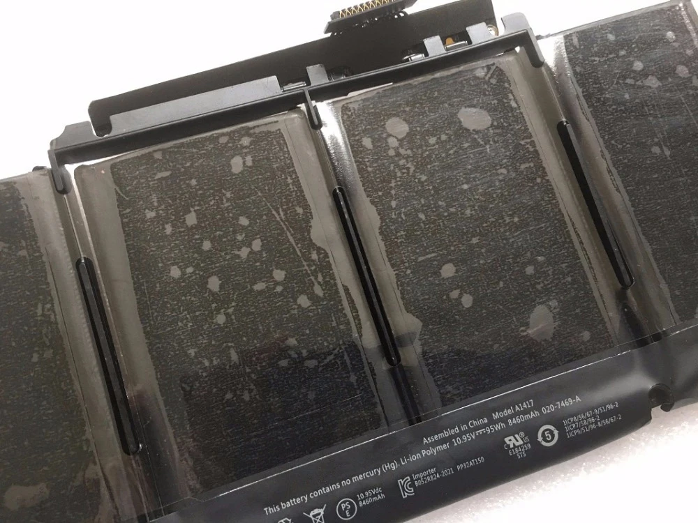 Imagem -04 - Supstone-nova Bateria para Apple Macbook Pro A1417 15 Polegadas A1398 Early2013 Me665ll a Me664ll a Emc2512 Emc2673 Mc975 Mc976ll a