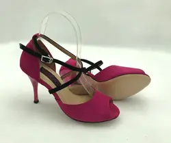 Zapatos de baile de Tango Argentina para mujer, calzado cómodo y a la moda, para boda y fiesta, T6255B-RBS