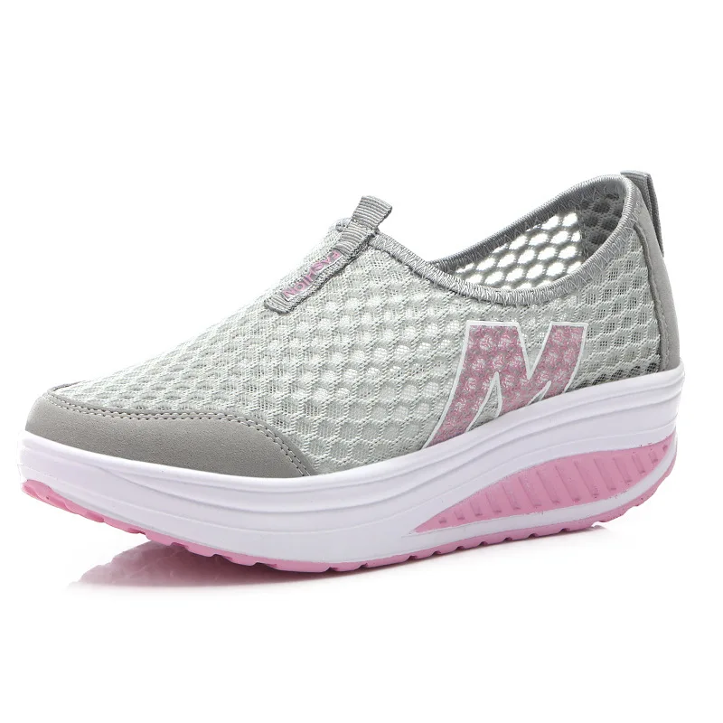 

Women Sports Shoes Flat Platform Comfortable Net Breathable Sneakers Shoes For Women Walking Merchandiser Po Travel Shoes