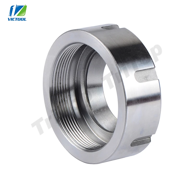 1pc high precision er collet nut ER16 ER20 ER25 ER32 ER40 milling maching clamping nut CNC milling engraving machine collet nut