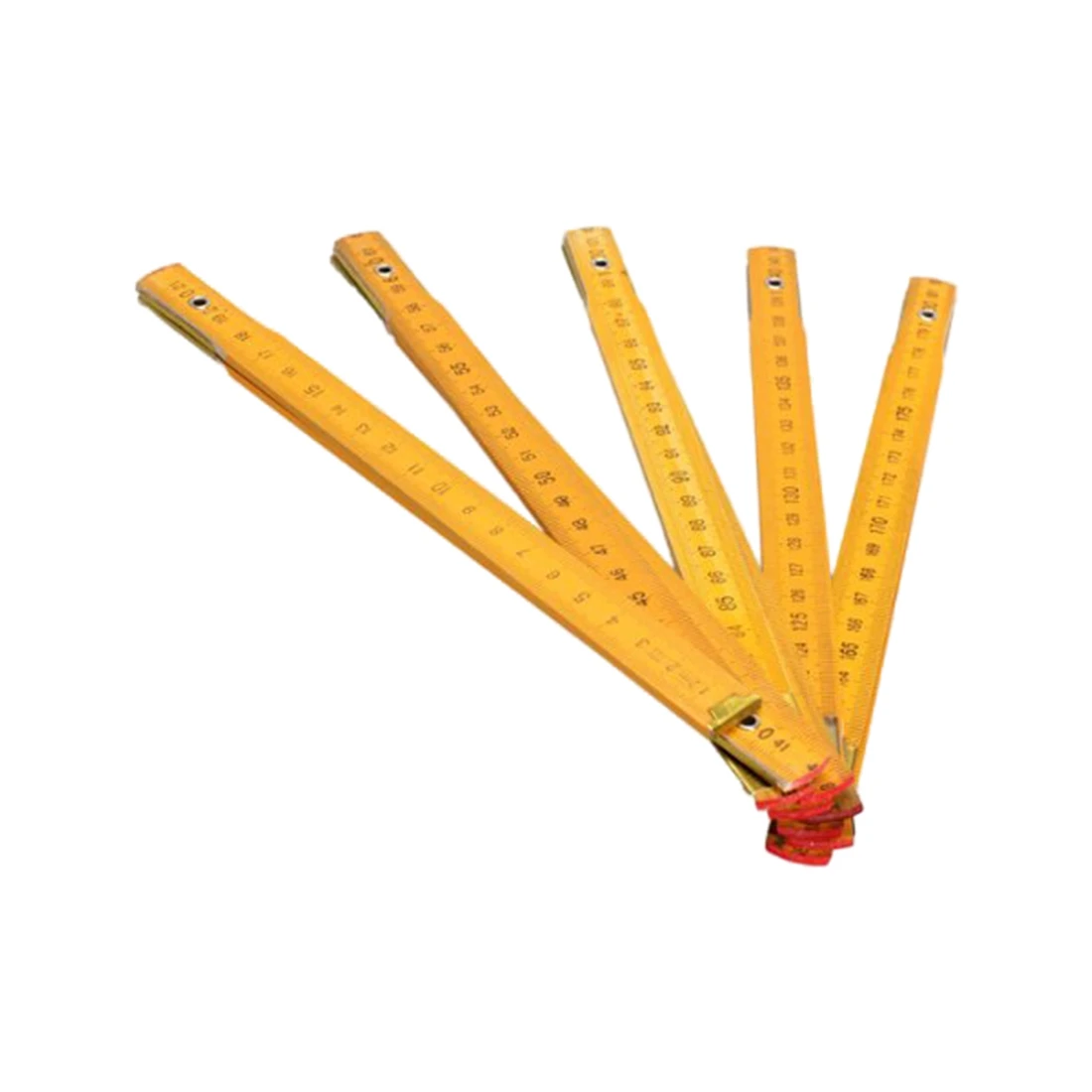 Portable Carpenter Wooden Folding Ruler 200cm/79inch