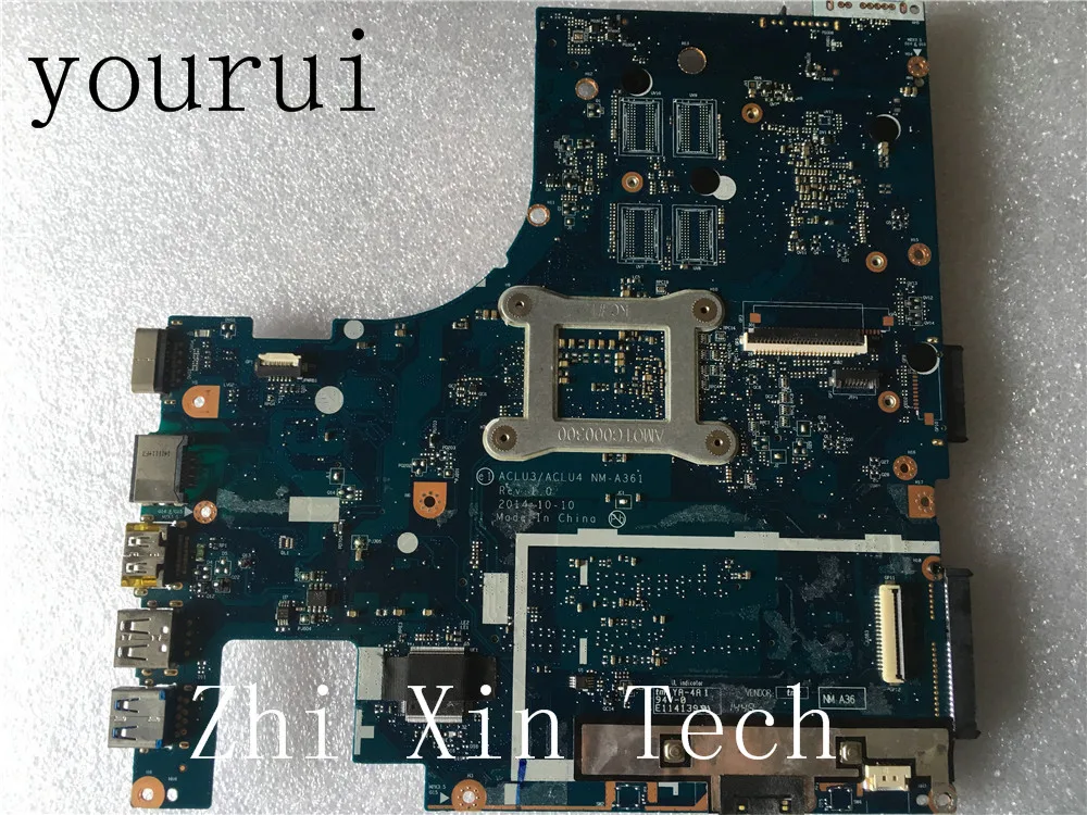 

Материнская плата для ноутбука yourui для Lenovo Ideapad G50-80 ACLU3/ACLU4 NM-A361 i5, процессор протестирован, работает идеально