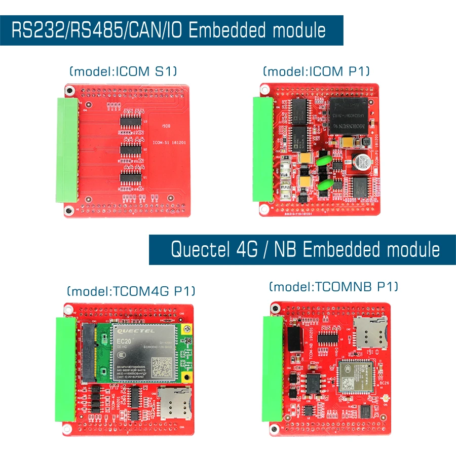 

RS232 RS485 CAN 4G NB-IOT support Quectel EC20/EC25/BC26 extension module imx6ul computer embedded industrial board IOT gateway