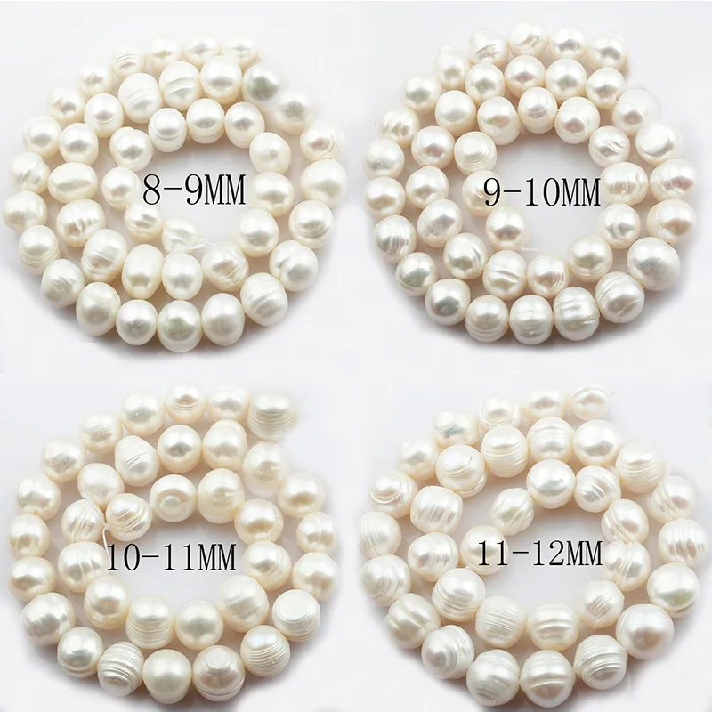 HI-Q Natural Freshwater Pearl Beads Random Mixed Rice-shaped Loose Beads For Jewelry Making DIY Semi-finished Necklace Bracelet