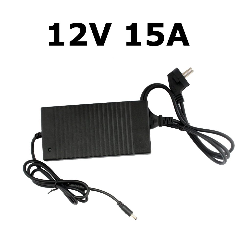 Imagem -05 - Fonte de Alimentação Dc12v 24v 12v 5a Adaptador de Alimentação 110v 220v ac para 12 Volts Transformador 10a 15a Dc24v Fonte de Alimentação para Tira Led