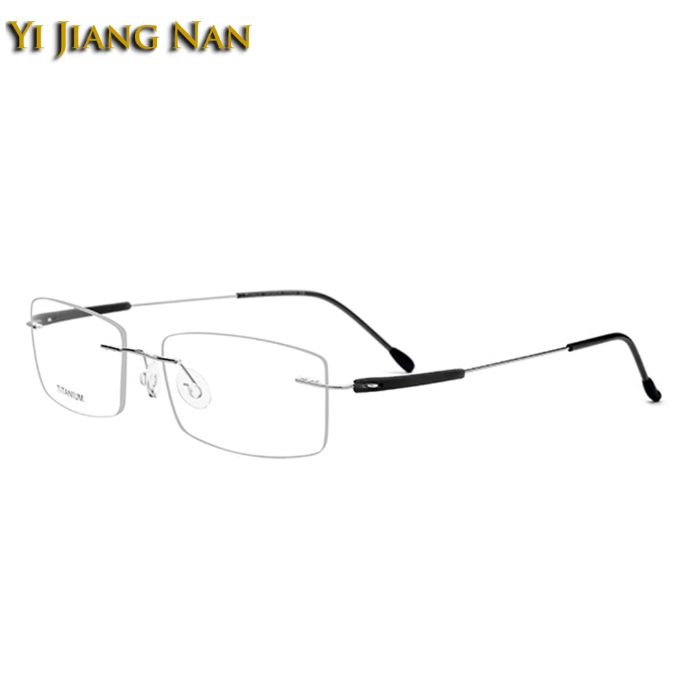 

Women and Men Fashion Rimless Titanium Light Eyewear Super Quality Frameless Spectacles Frame