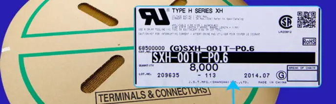 

SXH-001T-P0.6 CONN TERM CRIMP XH 22-28AWG TERMINALS Connectors terminal housing 100% New parts
