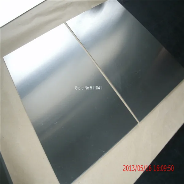 

99.95% Pure Molybdenum Mo Metal Sheet ASTM B386 Molybdenum Plate polished surface Mo Foil 3mm*300mm*1000mm, free shipping