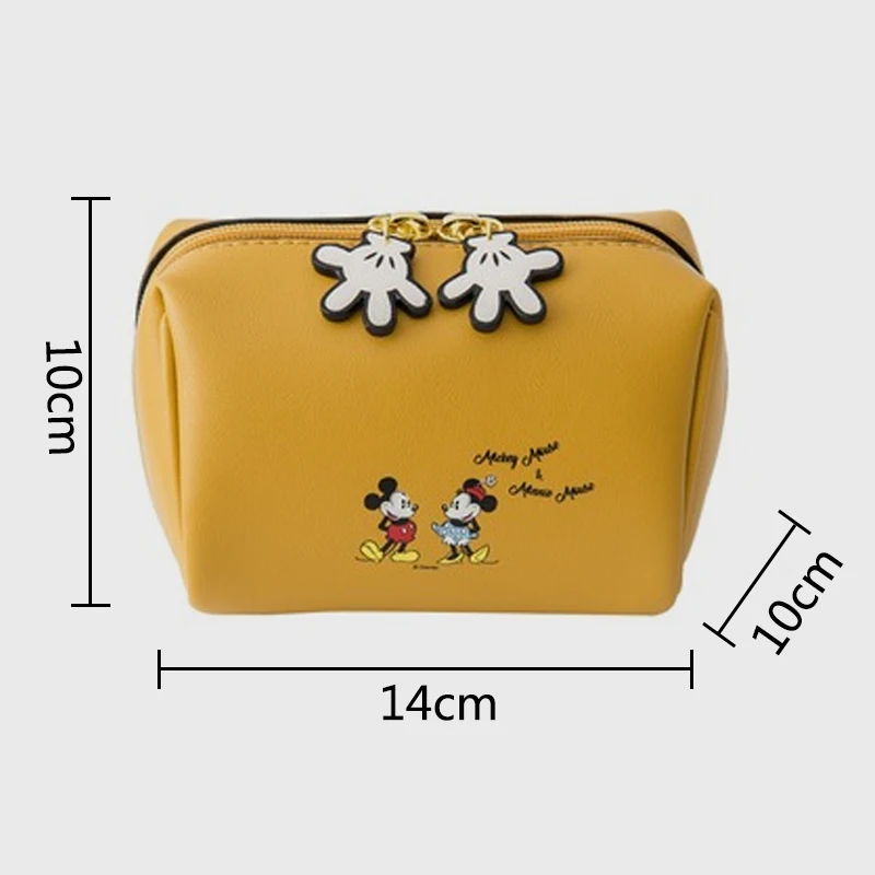 Disney Mickey Printing MakeupBags With Multicolor Pattern Cute Cosmetics Pouchs Travel Ladies Pouch Women Cosmetic Bag