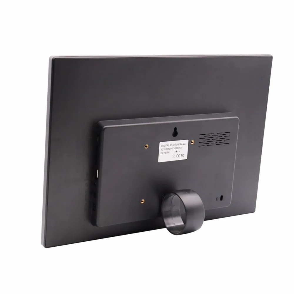 15 inch body sensor touch buttons infront HD loop playback video player digital photo frame digital album support 1080P