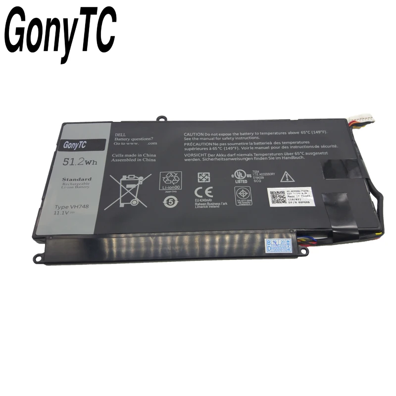 Original 51.2WH VH748 Laptop Notebook Battery For DELL Vostro 5460 5470 5560 14 5480 for Inspiron 14 5439 V5460D-1308