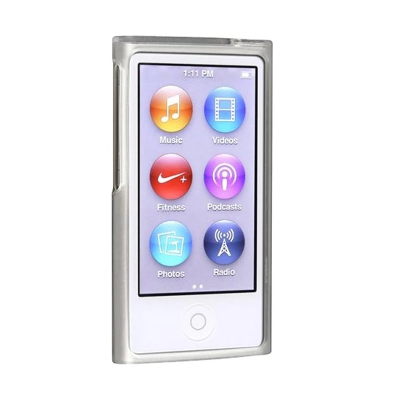 Frost Clear Soft TPU Gel Rubber Silicone Case for Apple iPod Nano 7th Gen 7 7G nano7 Skin Cover coque fundas